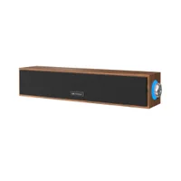 Caixa De Som C3tech Speaker 2.0 Sp-30bw - Marrom