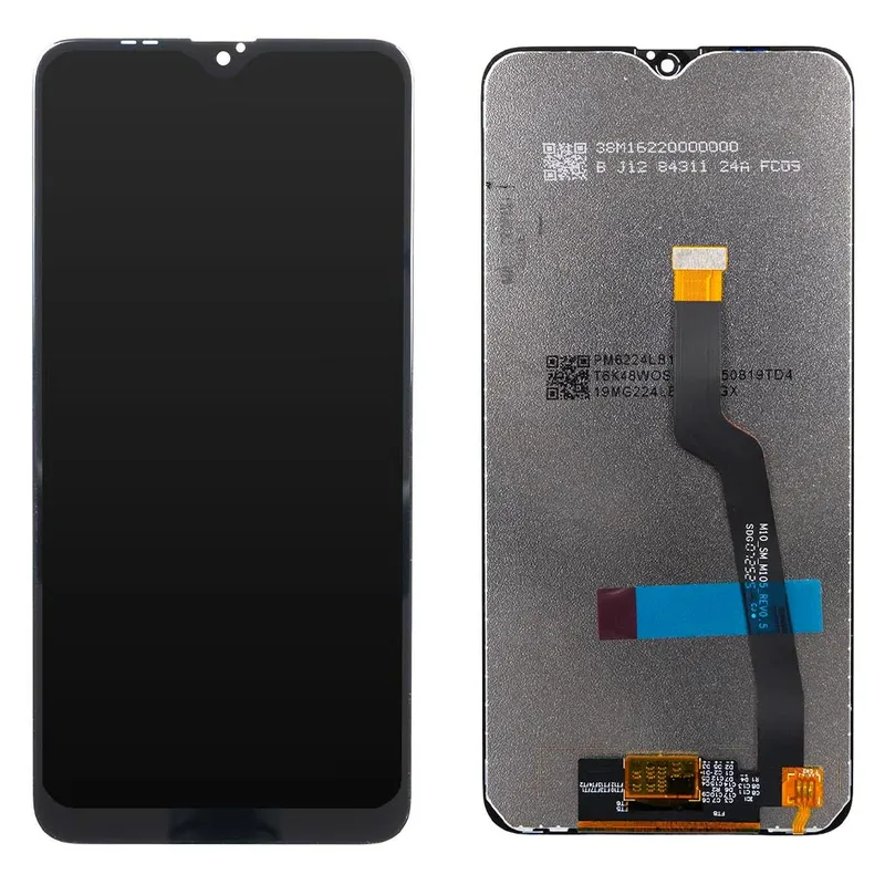 Tela Frontal Display Lcd Touch Compatível Samsung Galaxy A12 A125 Com Aro