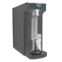 Purificador De Água De Bancada Philco Ppu12c Natural Fria E Gelada Cinza Bivolt