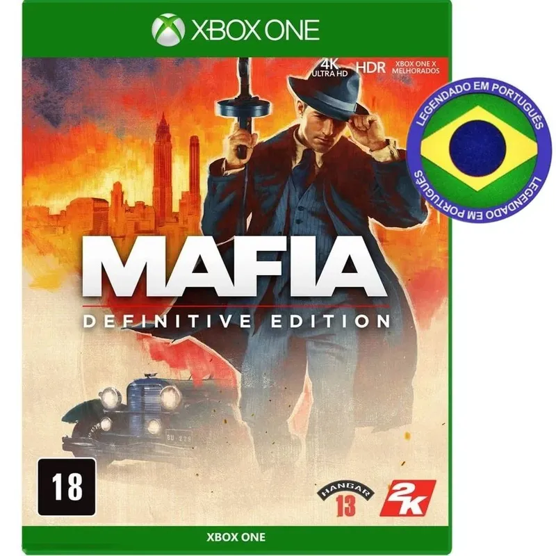 Mafia Definitive Edition XBOX One Mídia Física Lacrado