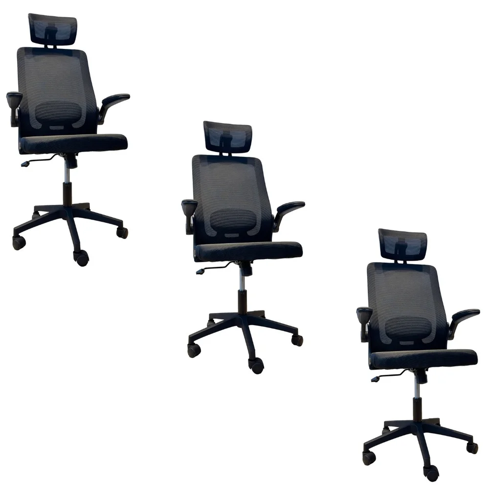 Cadeira De Escritório Oficial Presidente Prime Executiva - Preto - 3