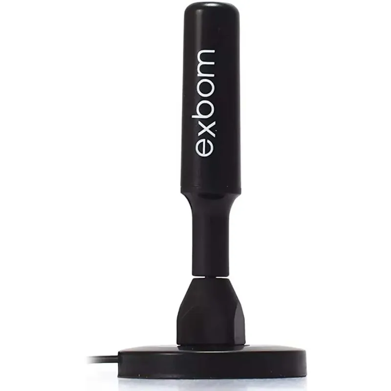 Antena Digital Amplificada, HDTV/UHF/VHF, Int/Ex, 5m, 4DBI, Exbom
