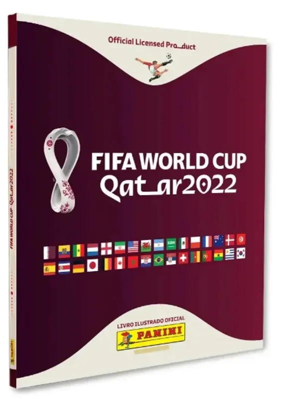 Álbum Capa Dura Copa Do Mundo Fifa 2022