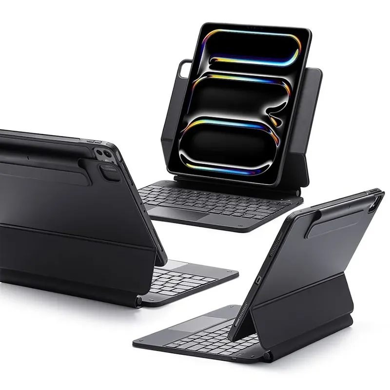 Capa Teclado Magnética Esr Para Ipad Pro 13 2024 Preto
