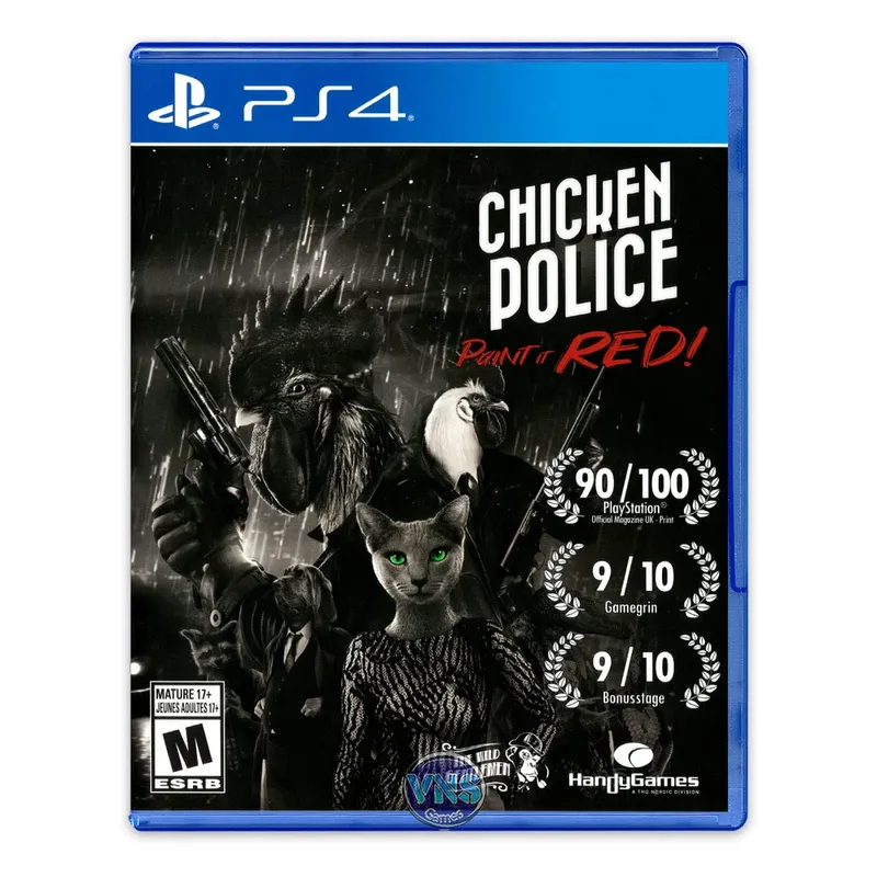 Chicken Police: Paint It Red! - Ps4 - Mídia Física