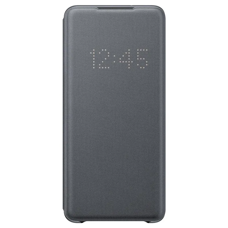 Capa Samsung LED View, Galaxy S20 Plus, 6.7 Pol, G985 - Cinza