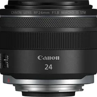 Canon - Lente Principal Grande Angular Rf 24mm F1.8 Macro Is Stm Para Câmeras Eos Série R - Preto-5668c002