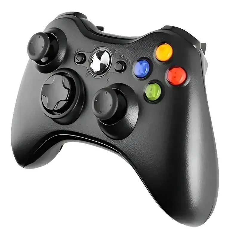 Controle X Box 360 Sem Fio +bateria Recarregável Android PC 2.4 Hz
