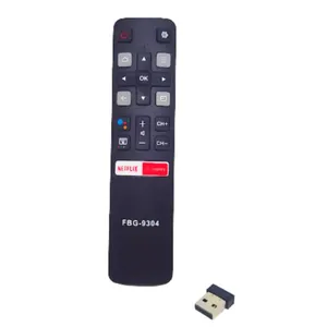 Controle Compativel Smartv Tv Tcl Modelo Fbg-9304 Bluetooth Netflix E Globoplay