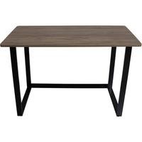 Mesa Office Hayonik MHO 1500, Pés com Regulagem de Altura, Borda 15mm, Amendola Rustica - 74461