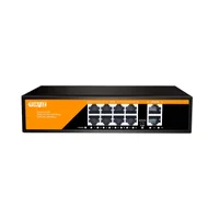 Switch Poe Haiz Ativo 8 Portas Gigabit + 2 Uplink Bivolt
