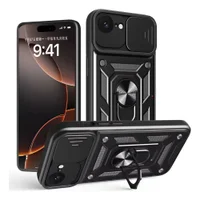 Capa Capinha Case Para Iphone 16e - Protetora Resistente Anti Impacto Queda Armadura Militar Cor:preto