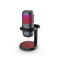 Microfone Gamer Redragon Nebula, Cardióide, USB Tipo-C, Preto - GM211