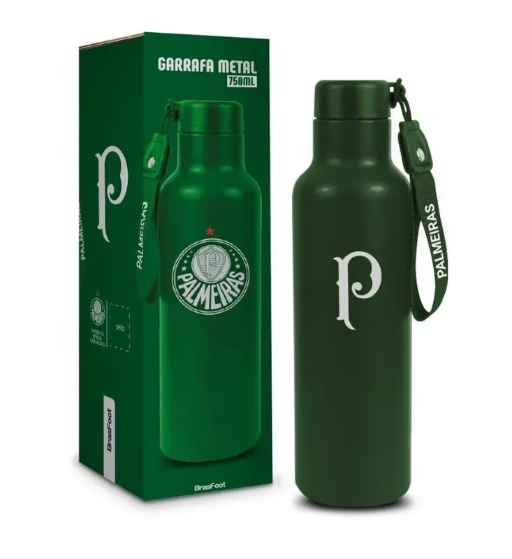 Garrafa Metal Steam Times 750ml - Palmeiras