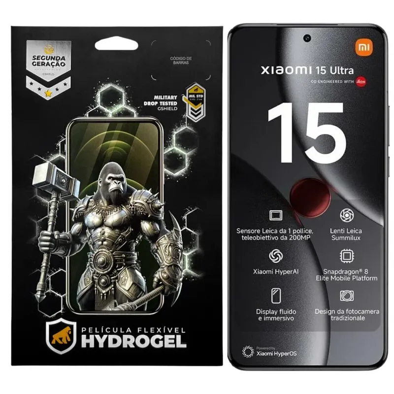 Película Para Xiaomi 15 Ultra - Hydrogel Gamer Fosca - Gshield