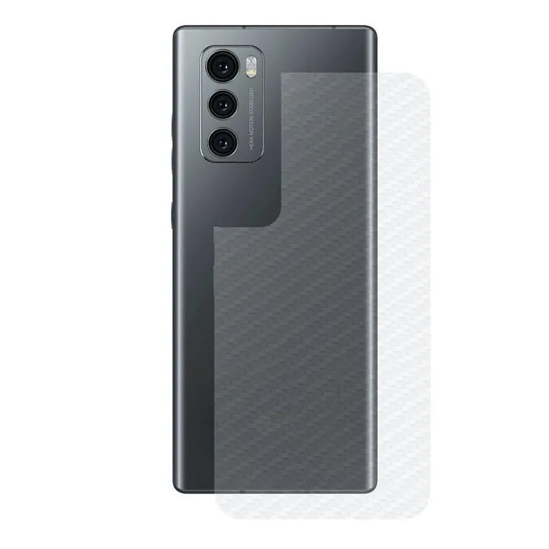 Película Para Lg Wing - Traseira De Fibra De Carbono - Gshield