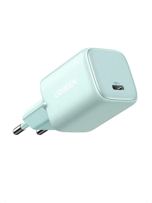 Carregador Usb-c Ugreen Nexode 30w Gan Suporta 25w 20w Power Delivery 3.0, Pps, Quick Charge 4.0+/3.0 E Fcp, (verde)