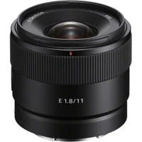 Lente Sony E 11mm F/1.8 Sel11f18 Br