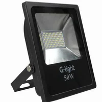 Refletor LED 50w 6500k 3600 Lumens Ip65 [ 2005801910 ] (autovolt) Glight