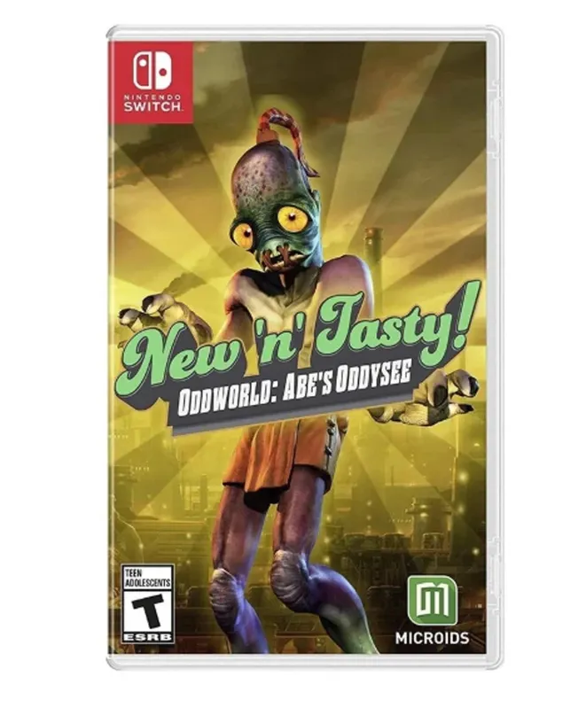 Jogo New N Tasty Oddworld Abes Oddysee Nintendo Switch