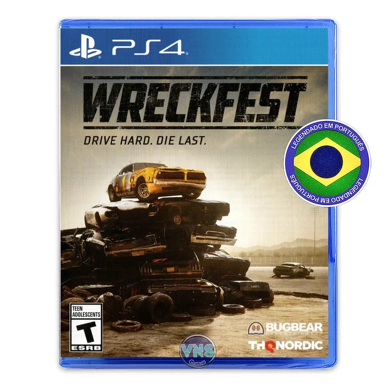 Wreckfest - Ps4 - Mídia Física