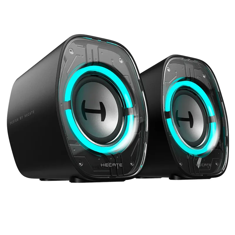Caixa De Som Para PC E Notebook 4w Rms, Bluetooth Para Escritório E Setup Gamer - Branca