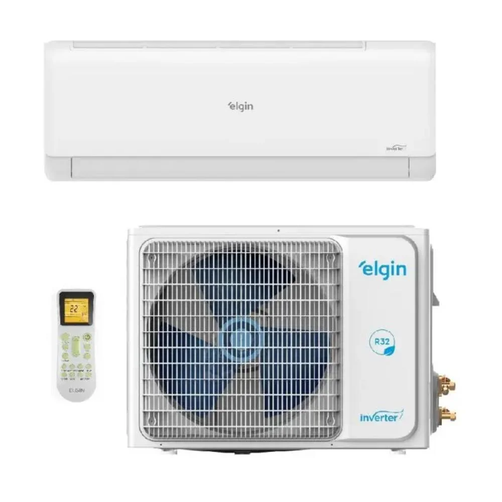 Ar Condicionado Inverter Elgin Eco Ii 18000 Btus Quente E Frio 220v R-32 Wi-fi