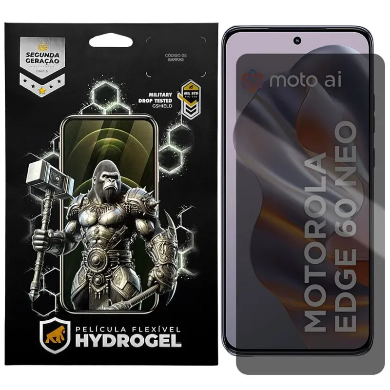 Película Para Motorola Moto Edge 60 Fusion 5g - Privacidade Hydrogel - Gshield