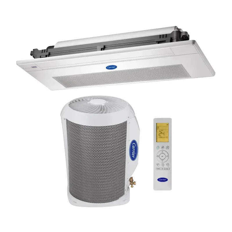 Ar Condicionado 24000 Btus Split Cassete 1 Via Inverter Carrier Quente E Frio 40kvqof24c5 220v