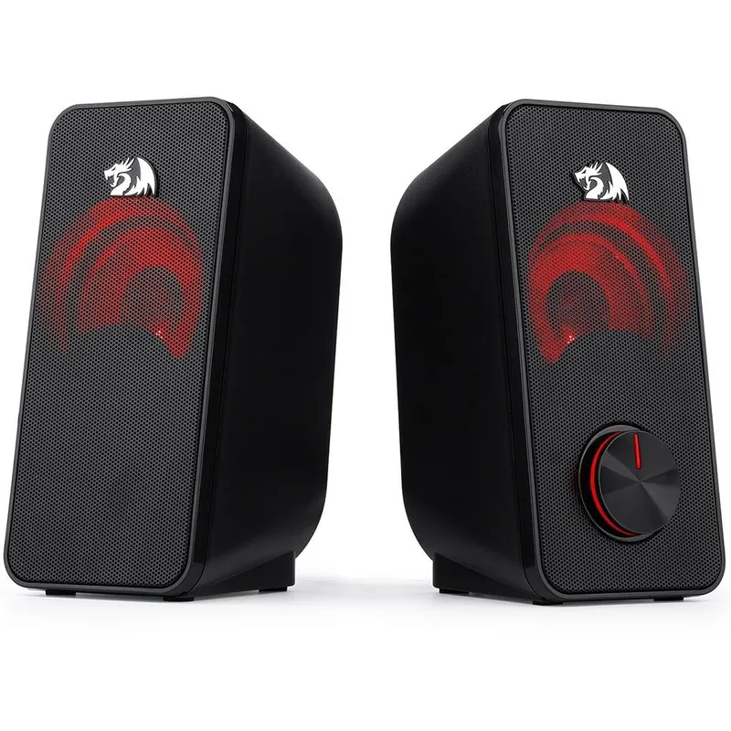 Caixa de Som Redragon GS500 Stentor, LED, 3W x 2, P2 - GS500