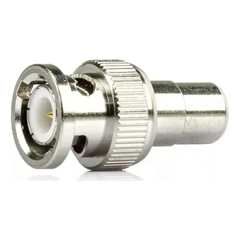 Adaptador Bnc Macho Para Rca Femea 75 Ohms Camera Cftv