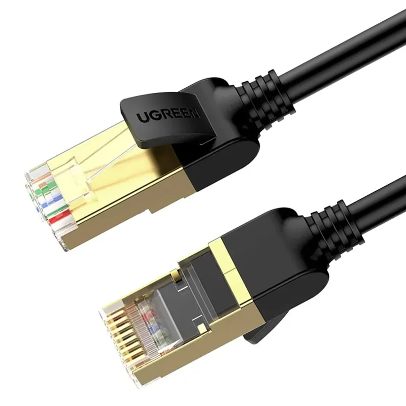 Cabo De Rede Rj45 Ugreen Cat6 Utp Macho 1.5 Metros Preto