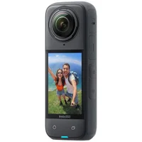 Câmera De Ação Insta360 X4 - 8k - 72mp - 8k - A Prova Agua - Preto