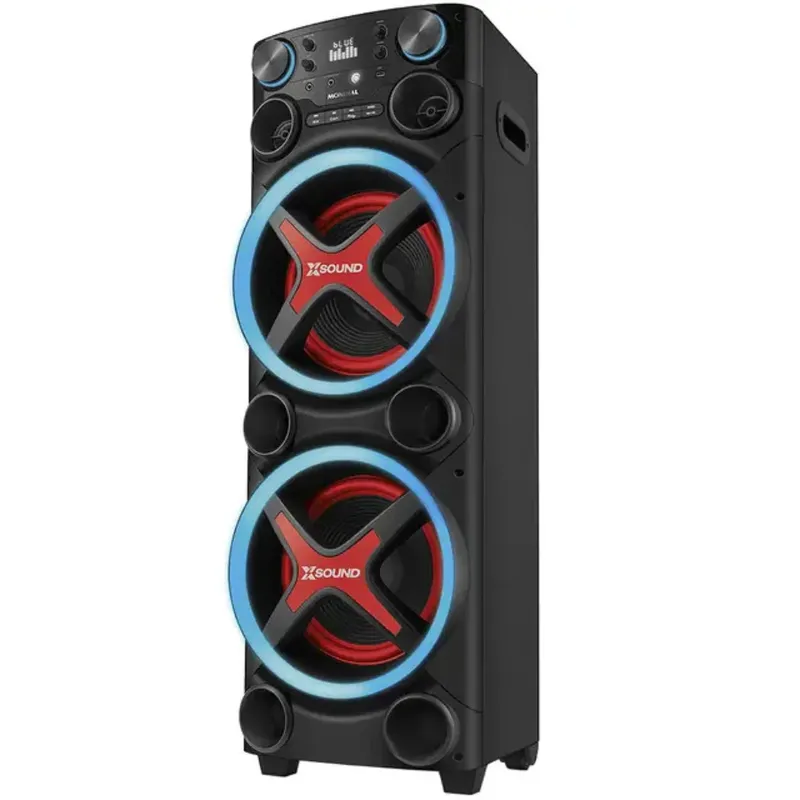 Torre De Som Mondial Tm-2200 Luzes Bluetooth 2200w Rms App Torre De Som Tm-2200 Biv - Bivolt