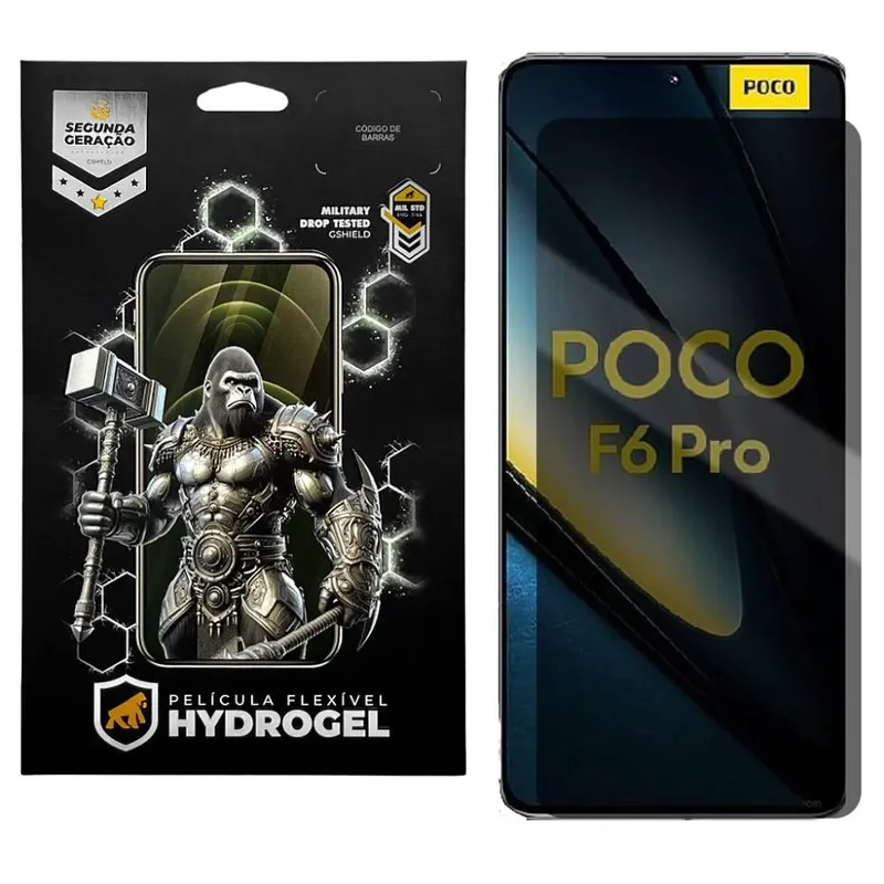 Película Gshield Para Xiaomi Redmi 10c, Privacidade Hydrogel