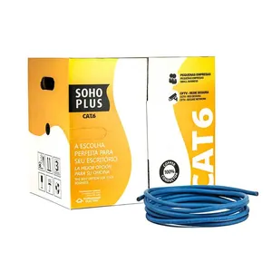 Cabo De Rede Cat6 Furukawa Sohoplus Azul - 30 Metros