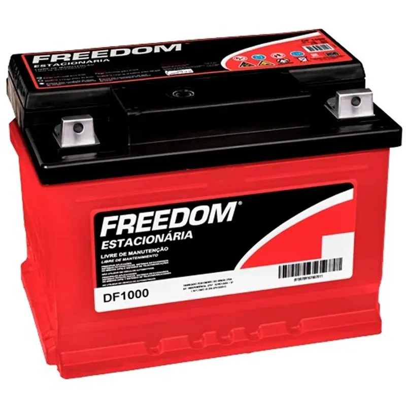 Bateria Estacionária Freedom Df1000, 12v, 70ah