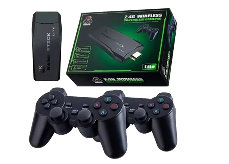 Video Game 4K HDMI, Portatil, Retrô Clássico, Sem Fio, Gamepad 10.000 Jogos