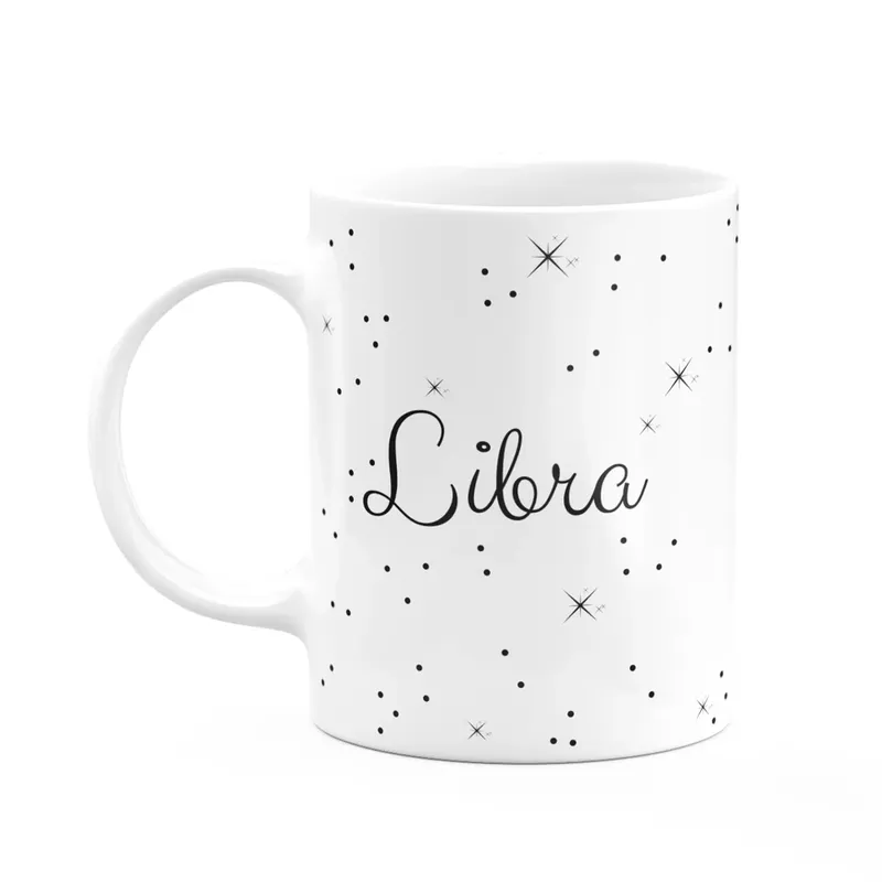 Caneca Signos Minimalista - Libra - 325ml