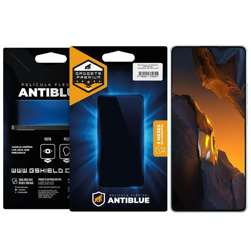 Película Gshield Para Xiaomi Poco F5, Antiblue