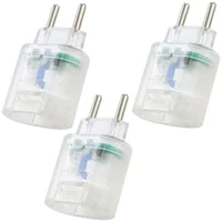 Kit Protetor Contra Raios Clamper Iclamper Pocket 2p - Dps - Transparente - 10191 - 3 Unidades