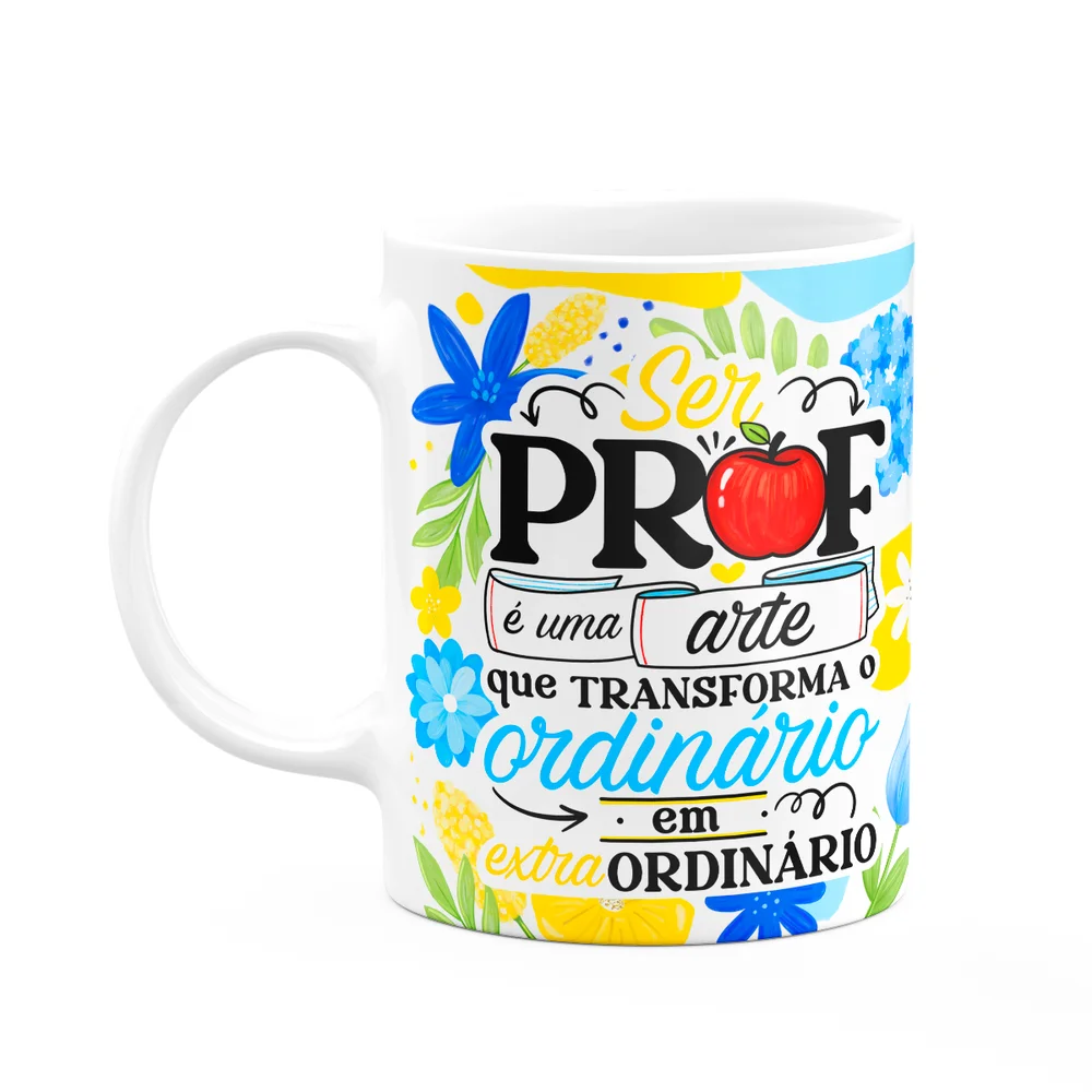 Caneca Da Professora Transformação Extraordinária Bcm3