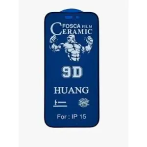Película De Cerâmica Fosca Privacidade 9d Compativel Iphone 15 / 15 Pro / 16