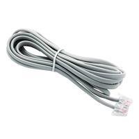 Cabo Telefone Pino Americano + Pino Americana 2m Liso Cinza