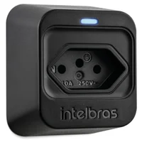 Dispositivo De Proteção Elétrica Plugue 2p + T Eps 301 Preto Intelbras