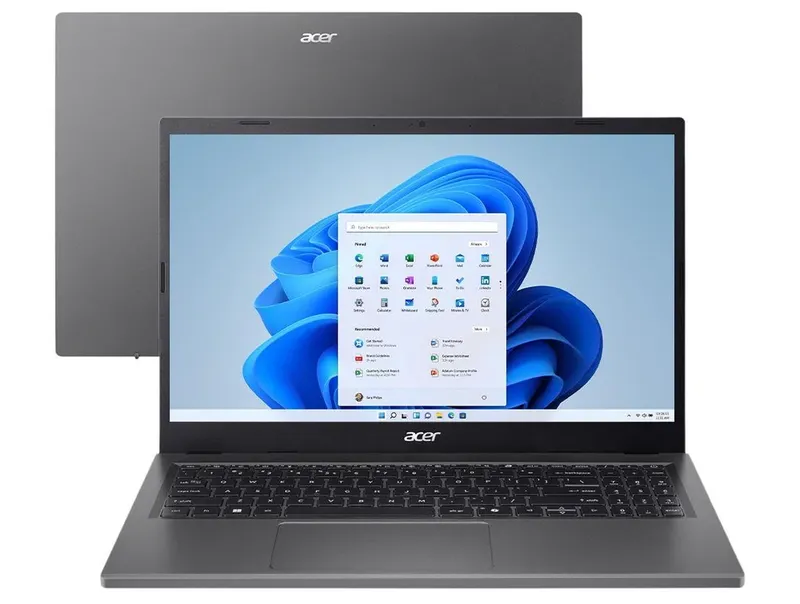 Notebook Acer Aspire Go 15 AG15-71P-71YM Intel Core i7 16GB RAM 512GB SSD 15,6” Full HD Windows 11 NX.JF6AL.009