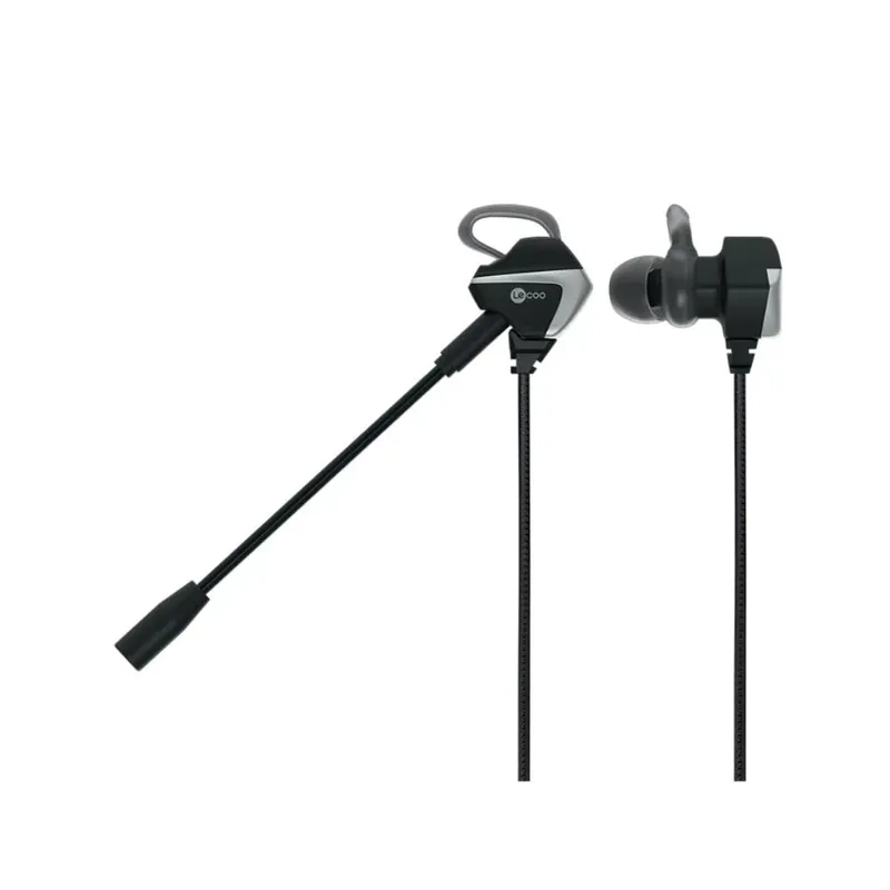 Fone De Ouvido Intra-auricular Lecoo - Com Microfone Destacável - Conector P2 - Preto - Ht105