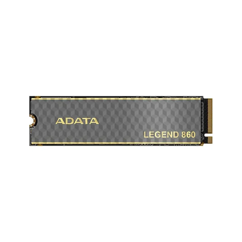 SSD Adata Legend 860, 2TB, M.2 2280, PCIe Gen 4x4, NVMe Leitura: 6000MB/s, Gravação: 5000MB/s, Compatível com PS5, Preto - SLEG-860-2000GCS