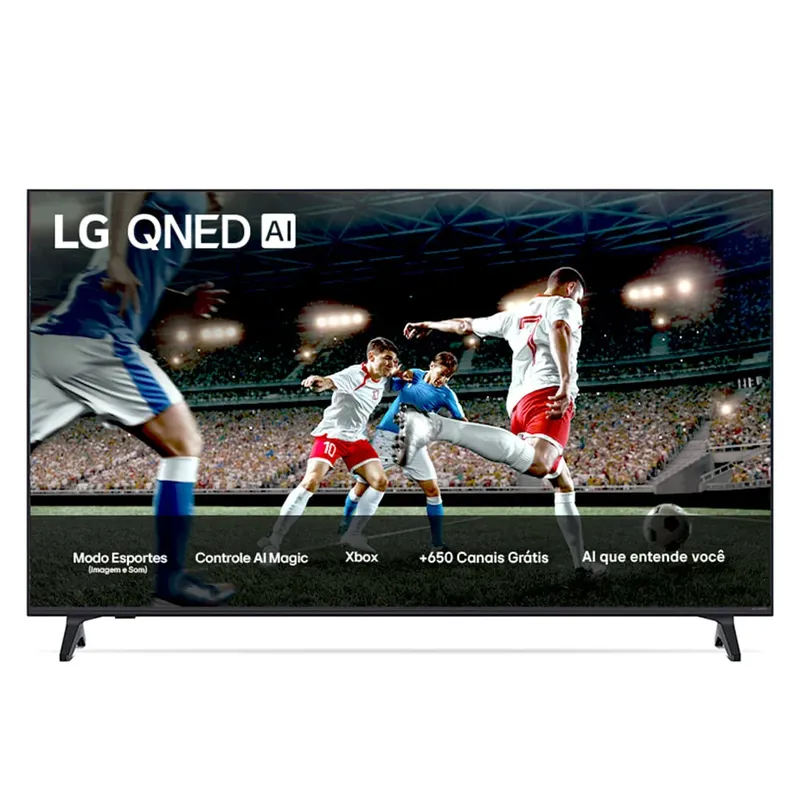 Smart Tv 4k Lg Qned 86” " Processador Ai A7 Gen 8, Super Upscaling, Webos 25, Controle Ai Magic - 86qned73asa - Bivolt