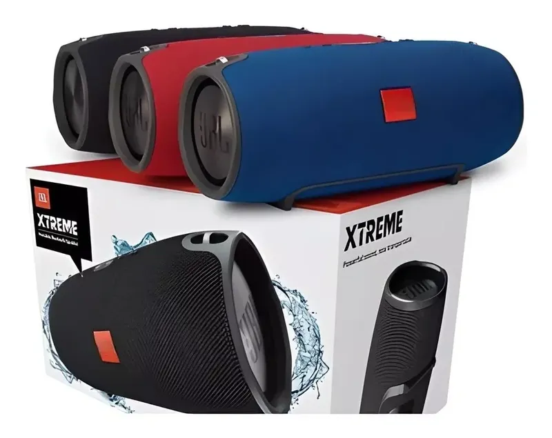 Caixa De Som Bluetooth Portátil Xtreme Prova D Agua 40w Preto